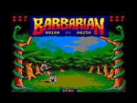 Barbarian, capture d'écran